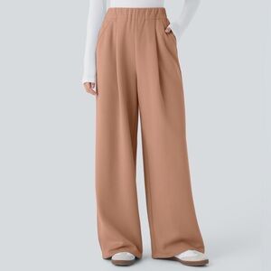 High Waisted Side Pocket Wide Leg Fleece
Casual Pants